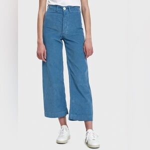 Jesse Kamm Sailor Pant- Pencil Blue, Size 4, In Great Condition